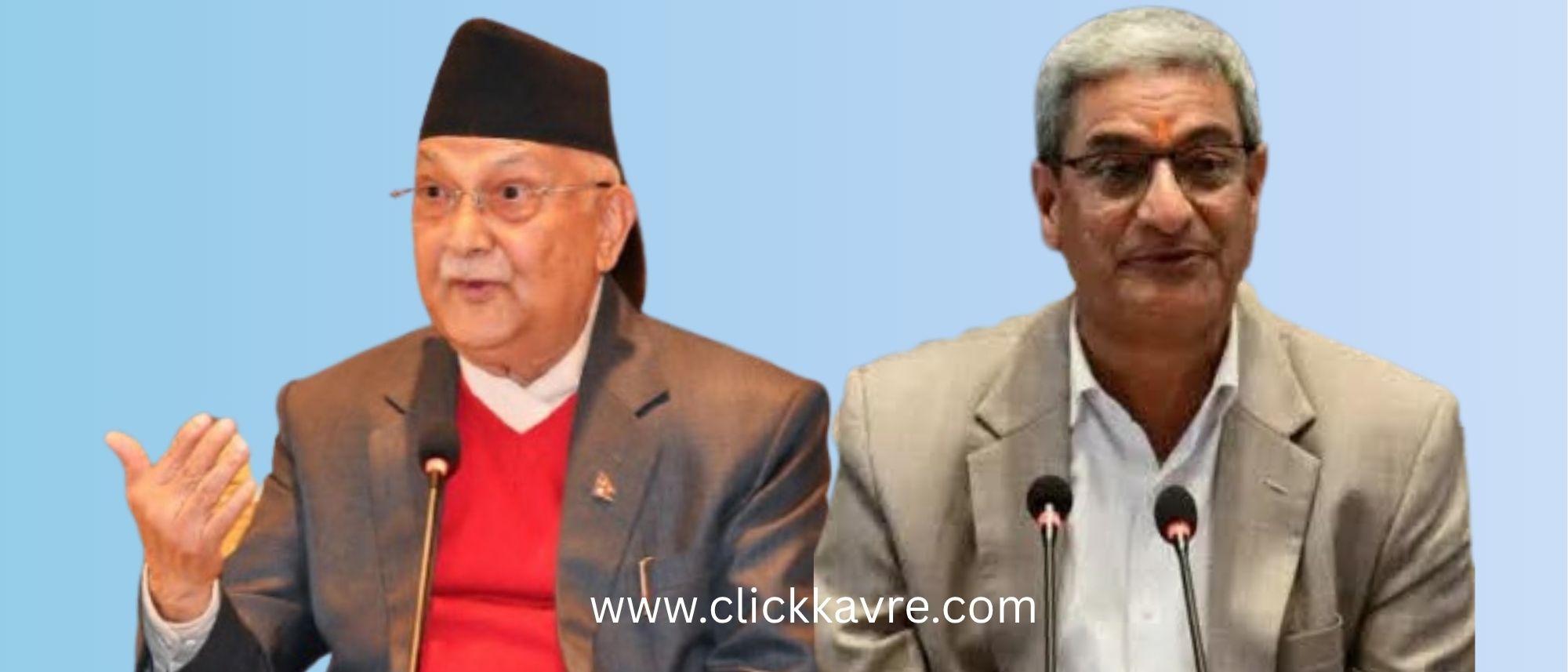 पूर्वप्रधानमन्त्री ओली, पूर्वगृहमन्त्री लेखक पक्राउ