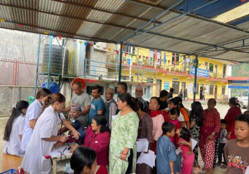 ढुंखर्कमा नि:शुल्क स्वास्थ्य शिविर सम्पन्न